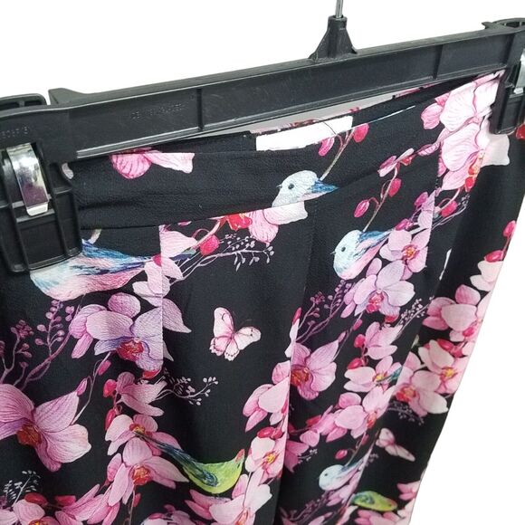 Latiste Womens Size S Multicolor Floral Ankle Pants - Picture 4 of 9